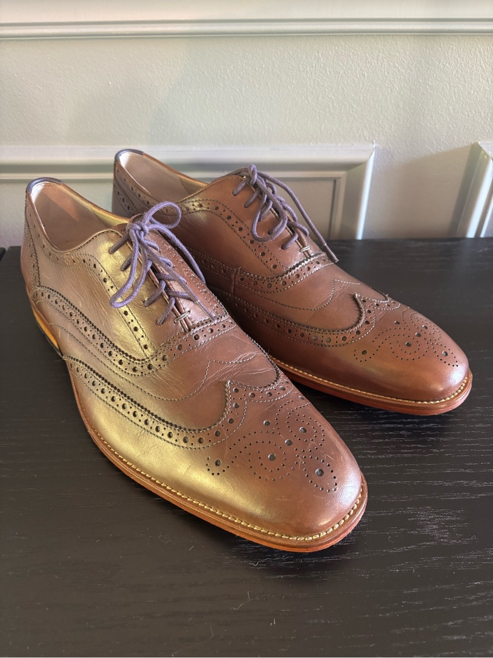 Clarks Craftmaster Oliver Limit Brown Leather Oxfords 15775 Mens Shoes Sz 13